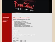 Tablet Screenshot of froh-sinn.ch